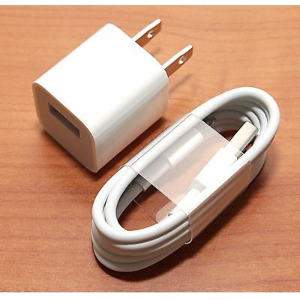 Apple Wall Adapter & 3FT Lightning  to USB Cable